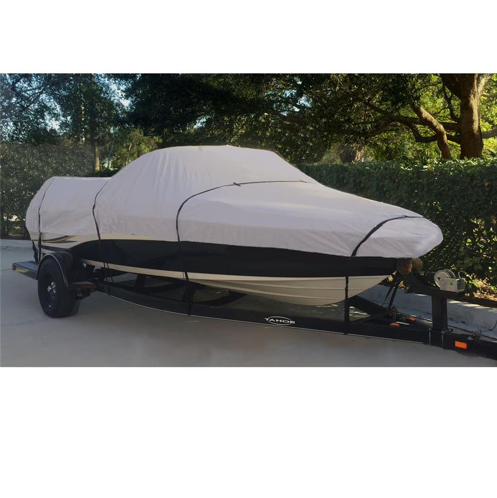 Boat Cover for Crestliner Pro Am 1850 Tiller O/B 1997 I419493