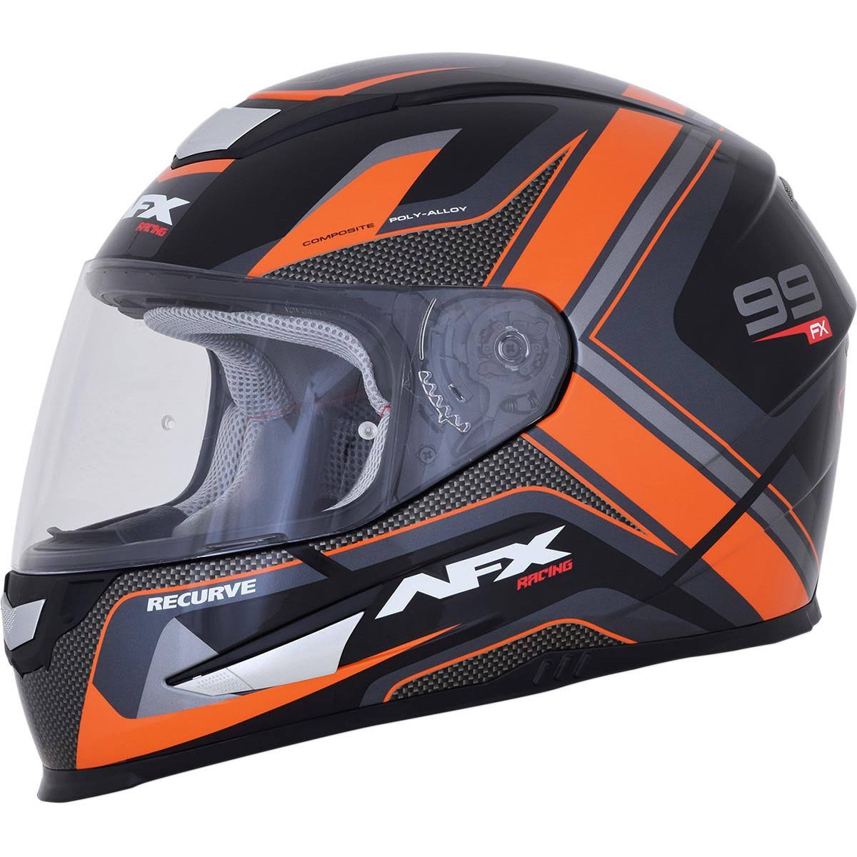 Black Orange Graphics Helmet K391677