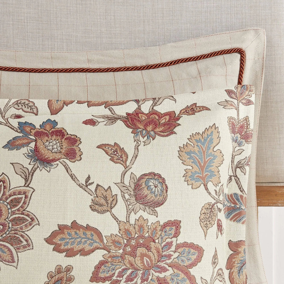 Red King Jacquard Comforter Bedding Set O710