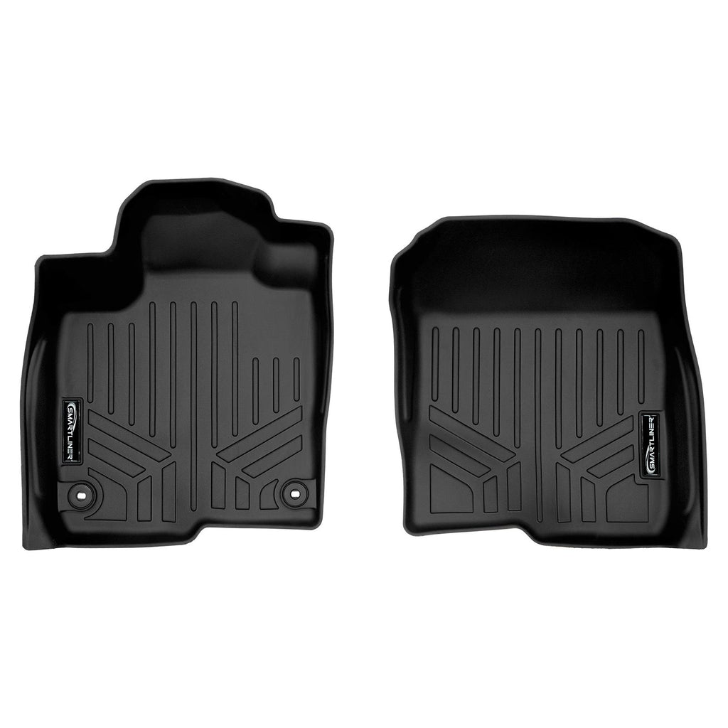 Black 1st Row Floor Mat Liner Set T567602