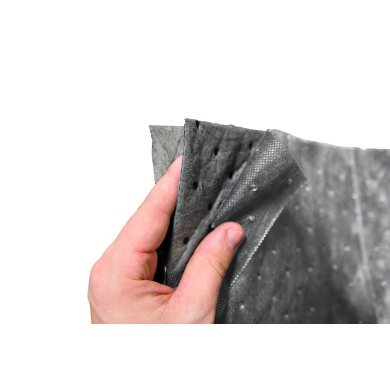 Absorbent Pad, PK 100, Gray G9666