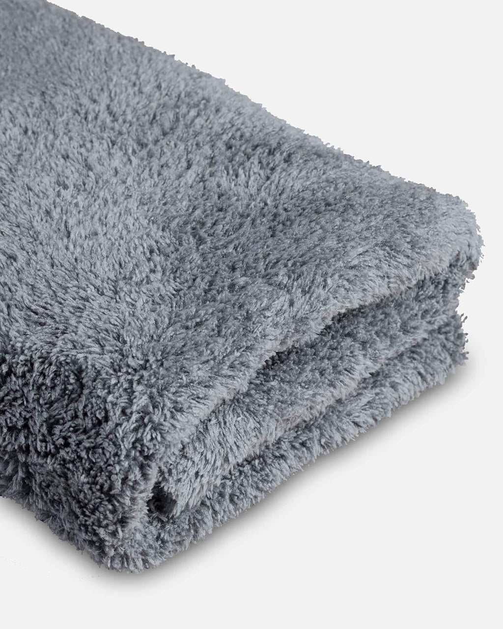Grey Edgeless Microfiber Towel 480gsm 16 x 16 inches 12 Pack K3327