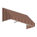 Burgundy & Tan Window & Entry Awning V27477