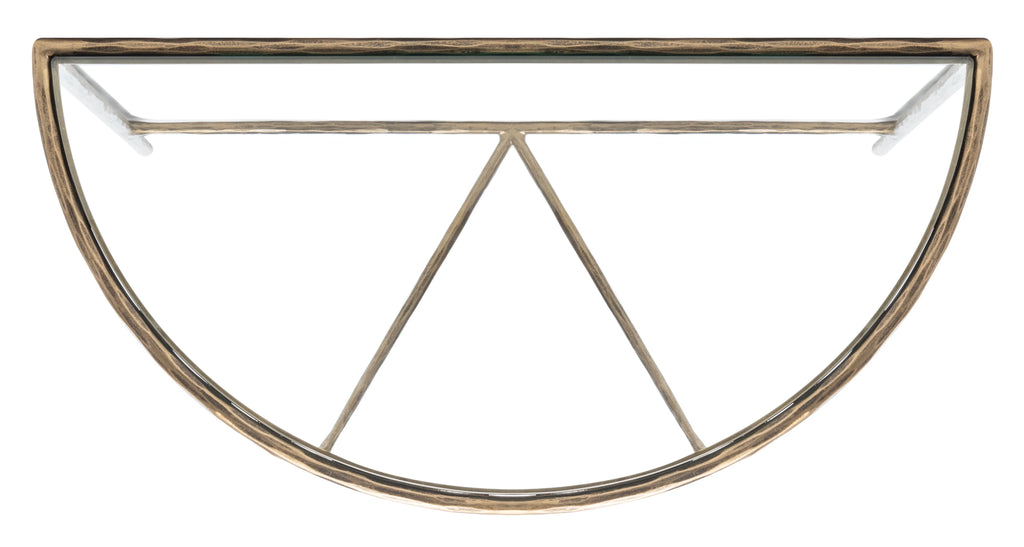 Brass Metal Console Table O87333