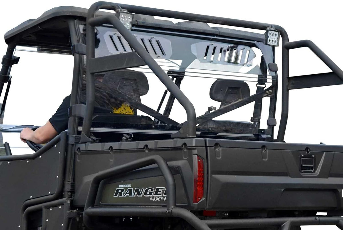 Heavy Duty Rear Vented Windshield, 1/4 Thick Polycarbonate W819536