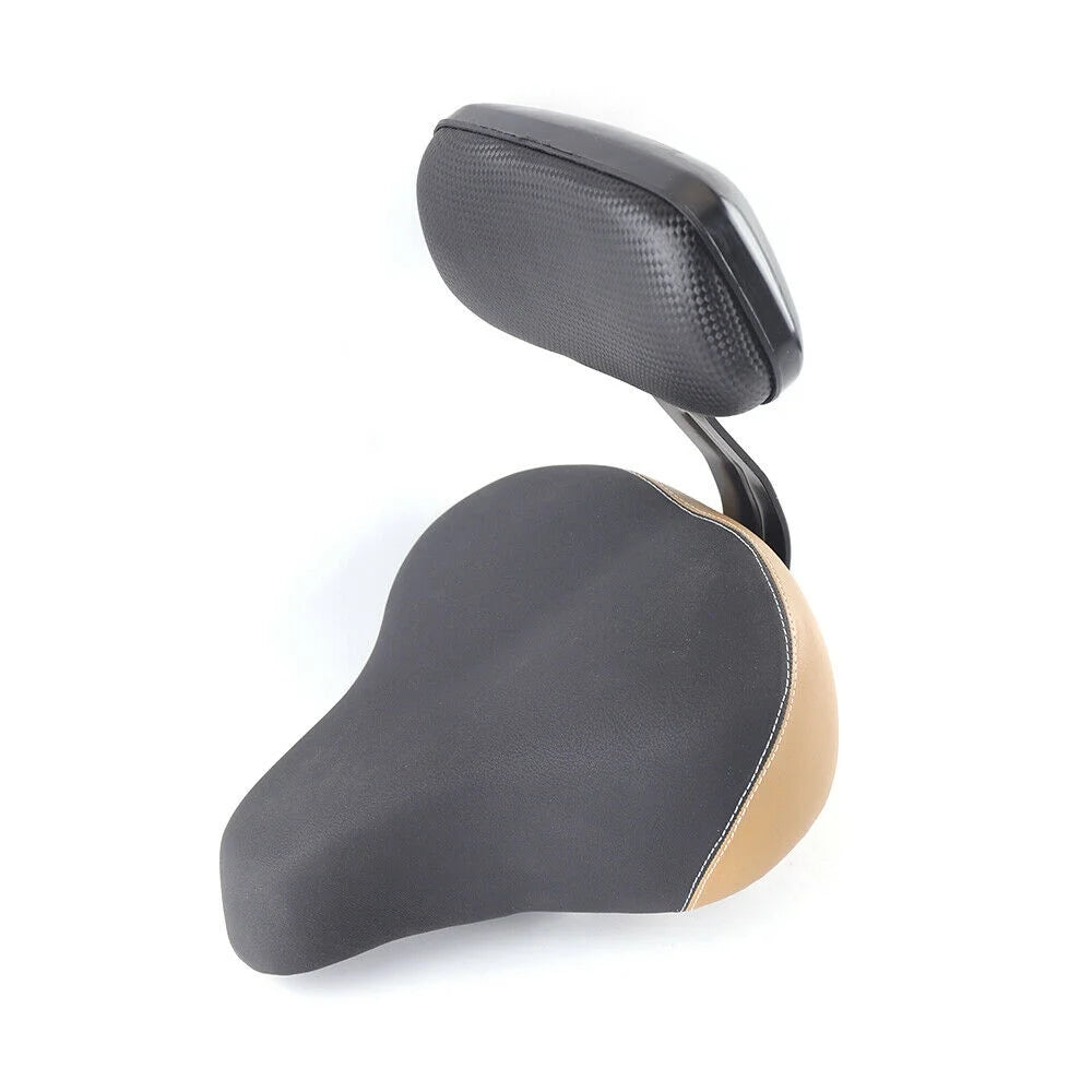 Wide Bicycle Saddle with Back H231316
