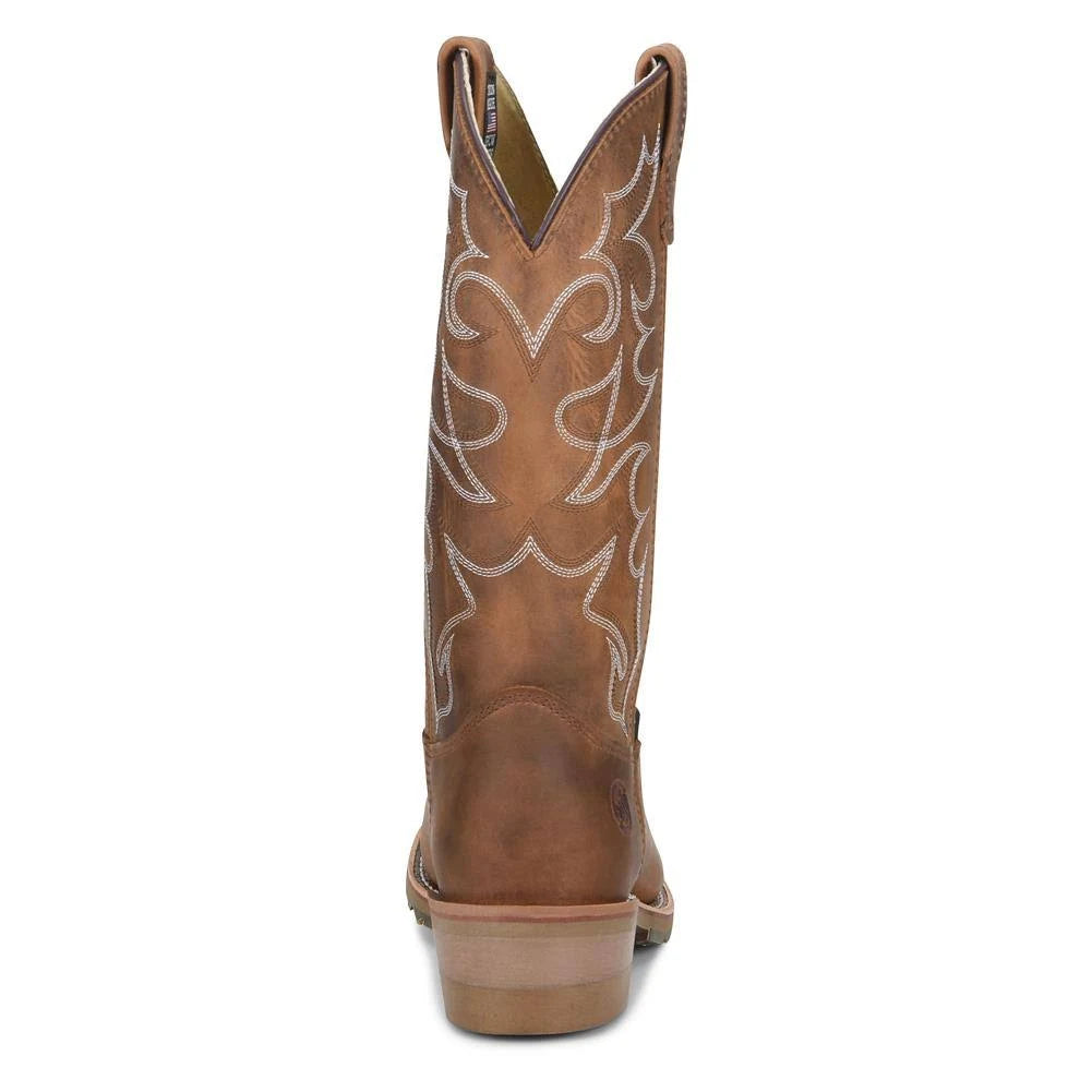 Brown Gel Ice Work Western Boots R917
