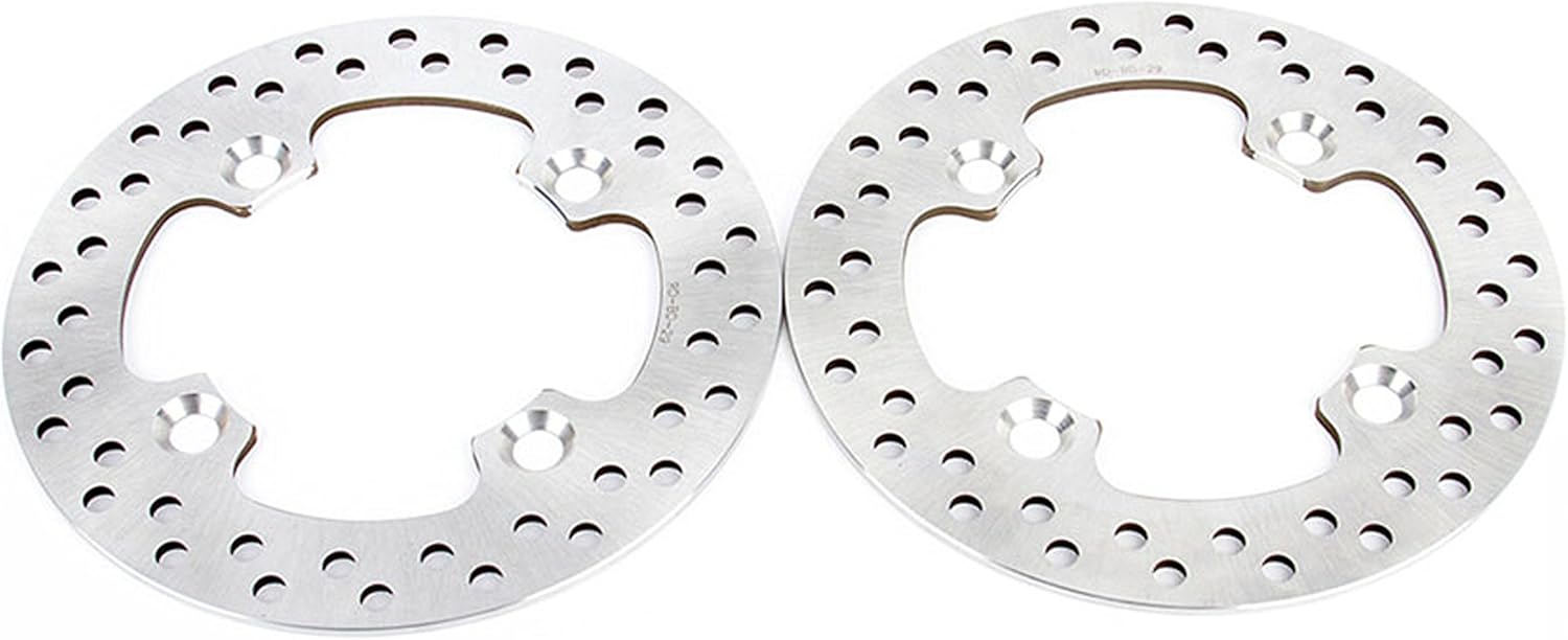 Front And Rear Brake Rotors Discs O285336