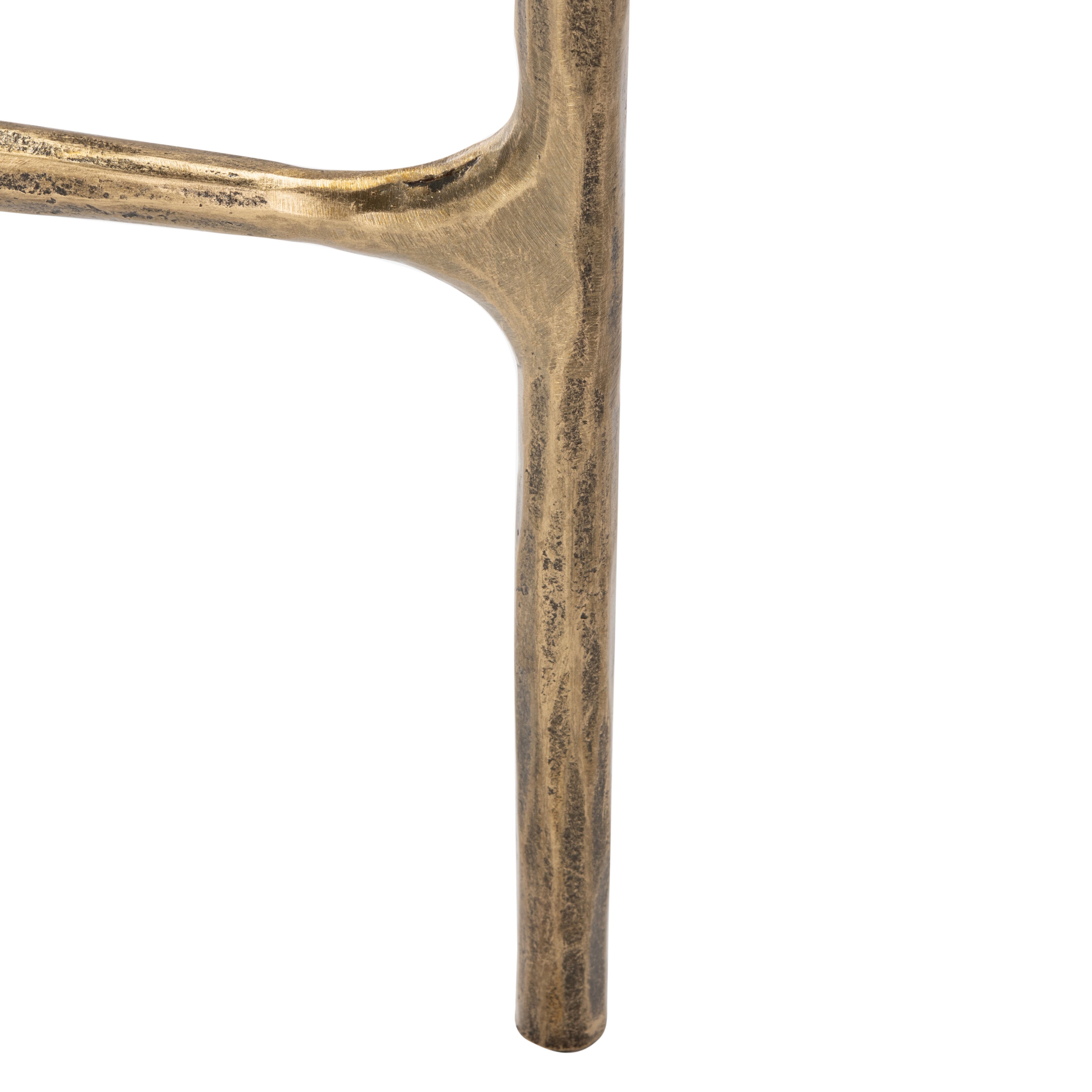 Brass Metal Console Table O87333
