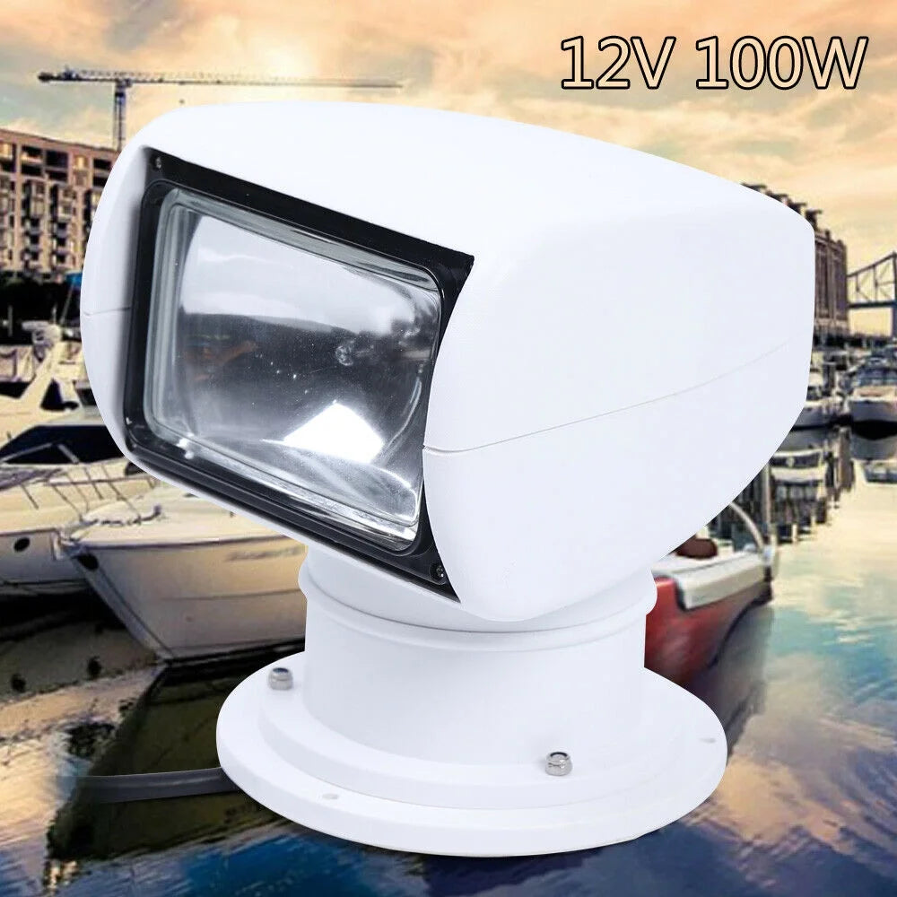 White 12V Remote Control Spotlight K552816