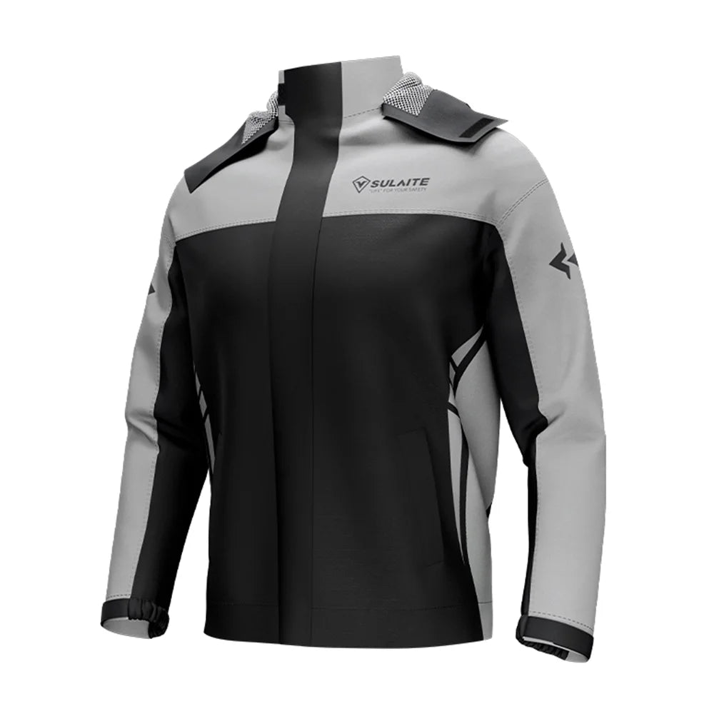 Waterproof Motorcycle Rain Suit Jacket and Pants with Storage Bag F62338