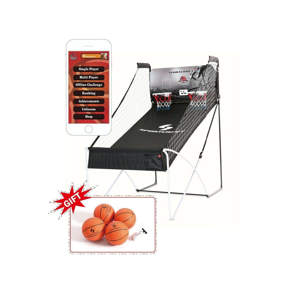 Double Hoop Shot Basketball Arcade Game P82644
