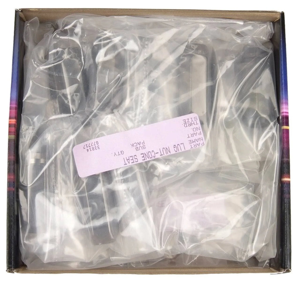 14x1.5 Black Wheel Locks D908