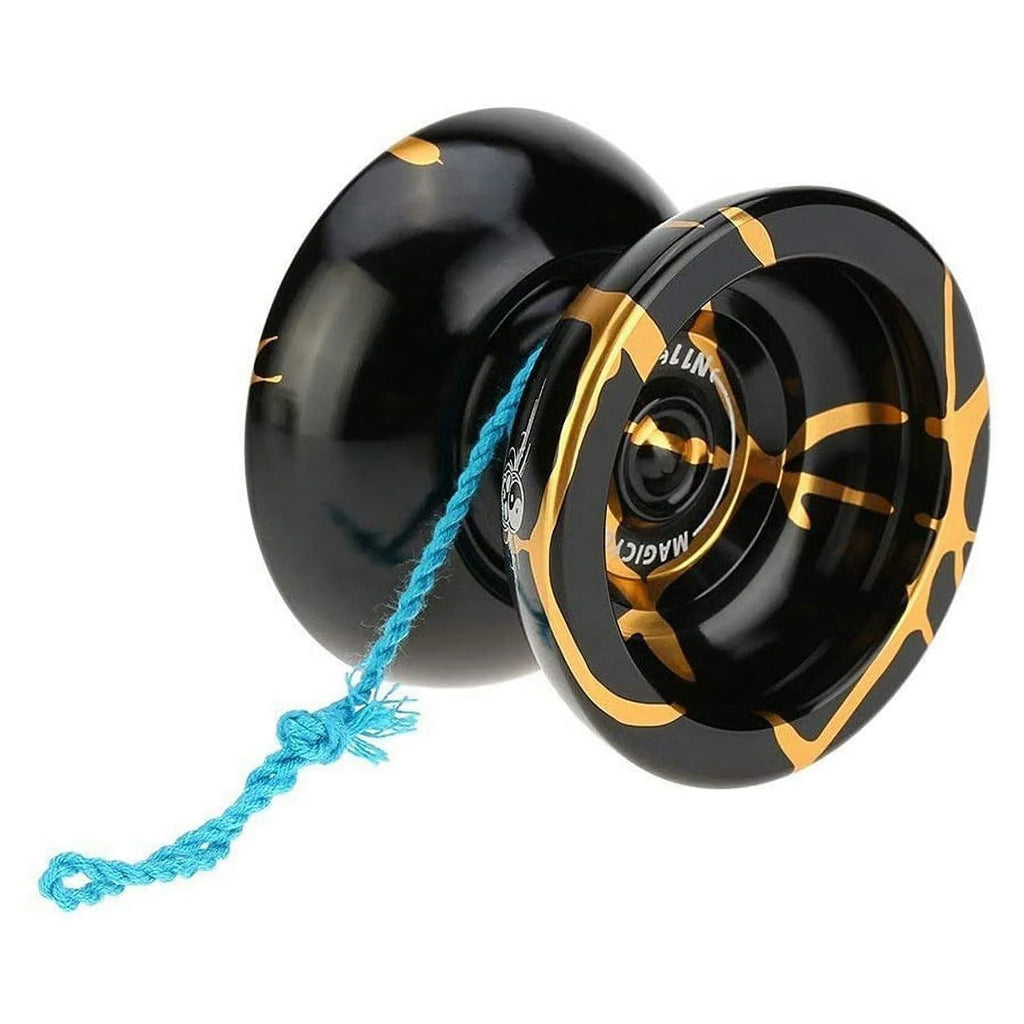 Alloy Aluminum Yoyo Ball with Bag, Glove and 10 Strings K13650