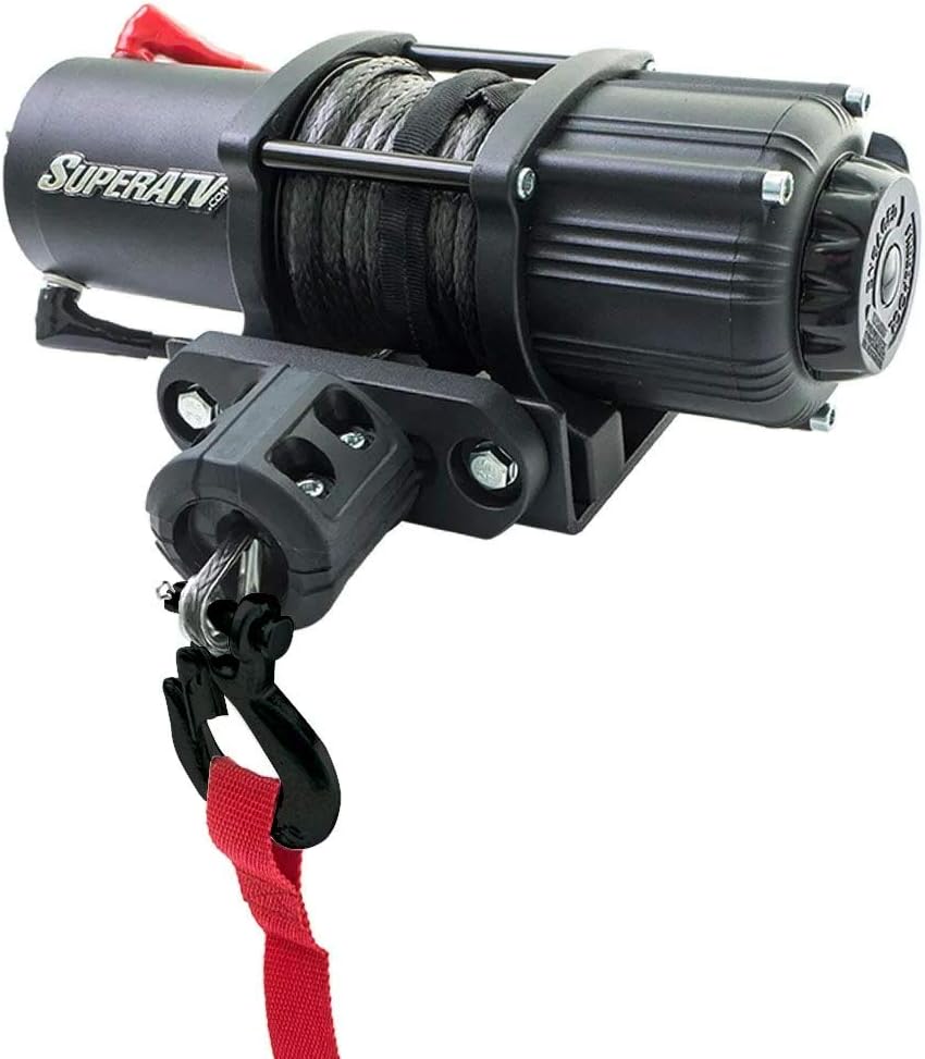 Black Ops 3500 lb Winch with Winch Mounting Plate Z2797