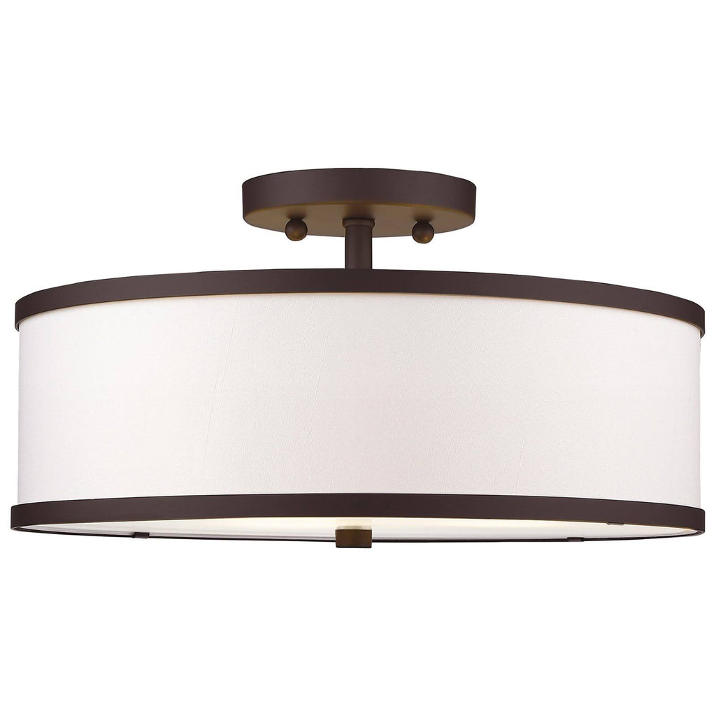 Bronze 3 Light Ceiling Mount V372