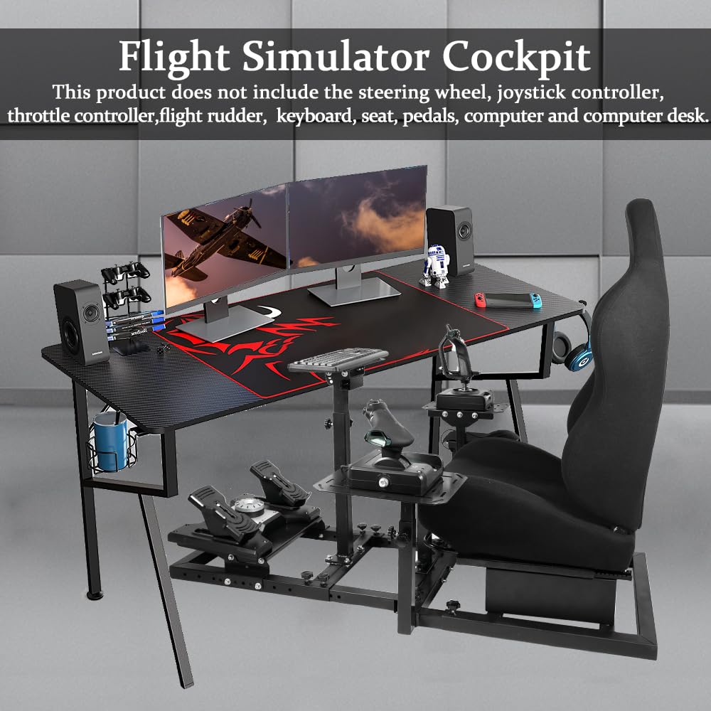 Racing Flight Sim Cockpit with Seat A51131
