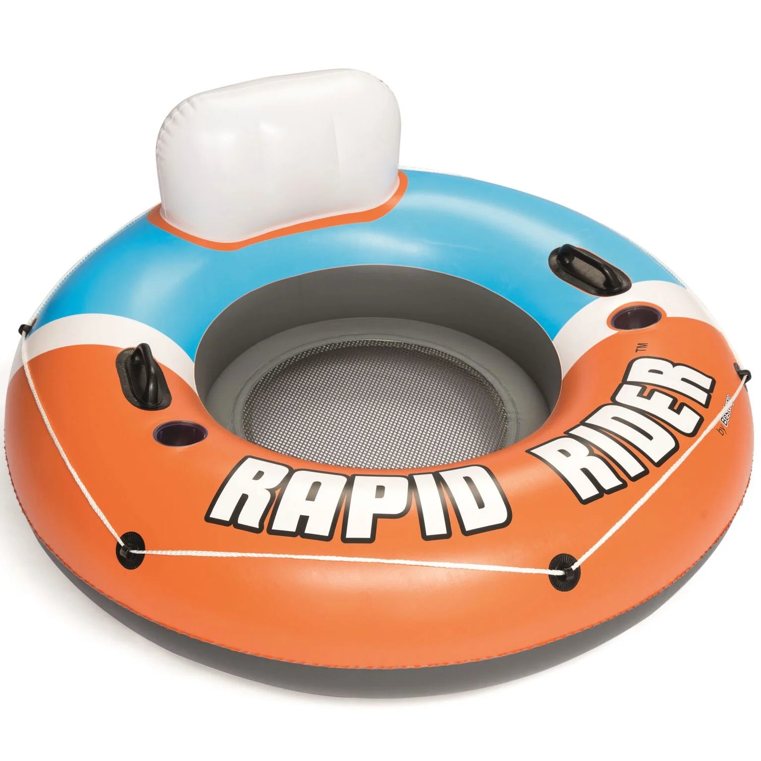 Orange Inflatable Pool Chair Tube (12 Pack) T40565