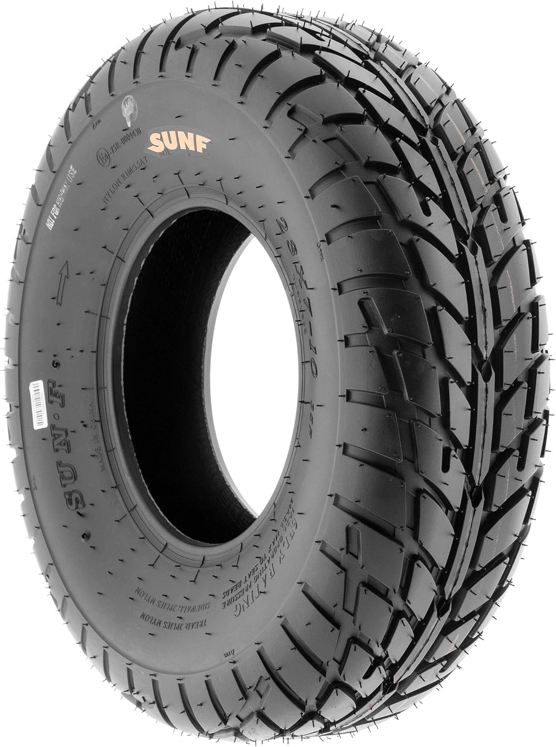 Set of 4 ATV UTV Flat Track Tires 20x7-8 Front & 18x9.5-8 Rear, 6 PR, Tubeless J577744