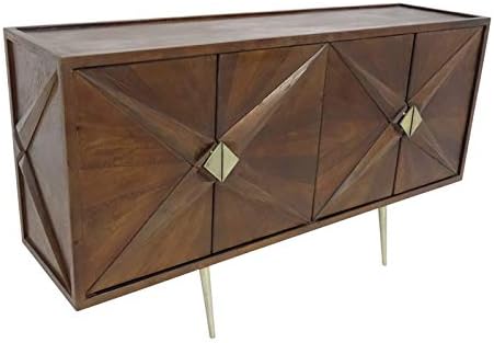 Solid Mango Wood Cabinet W200451