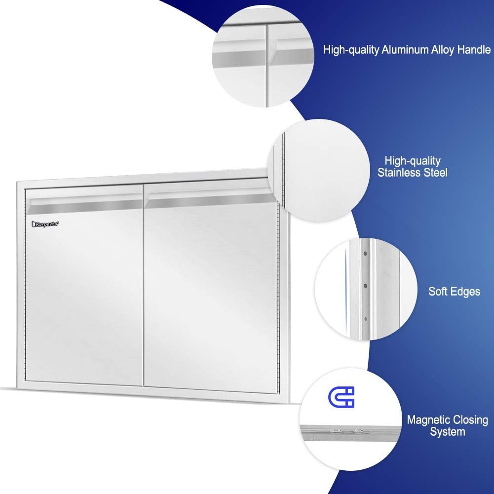 Outdoor Kitchen Single Access Door Stainless Steel O197