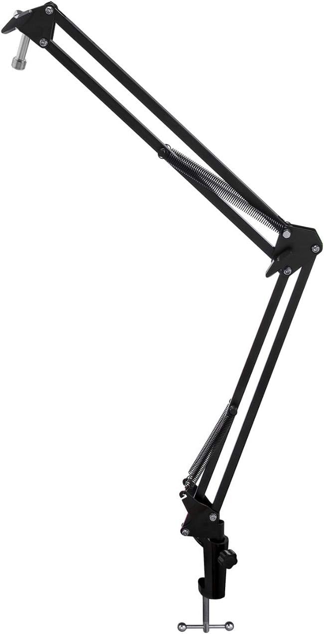 USB Microphone with Boom Arm, Shock Mount and Pop Filter (5 Items) L200225