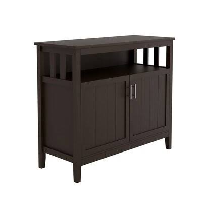 2 Door Accent Cabinet Espresso O64567