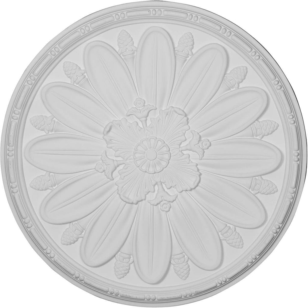 Fairfax Ceiling Medallion, Hand-Painted Flash Gold J182747