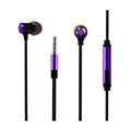 AURICULARES IN EAR CON MICRO EN MORADO Q416