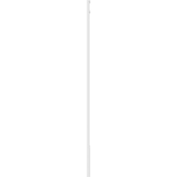 Fluted PVC Pilaster with Decorative Capital & Base (Pair) I137746