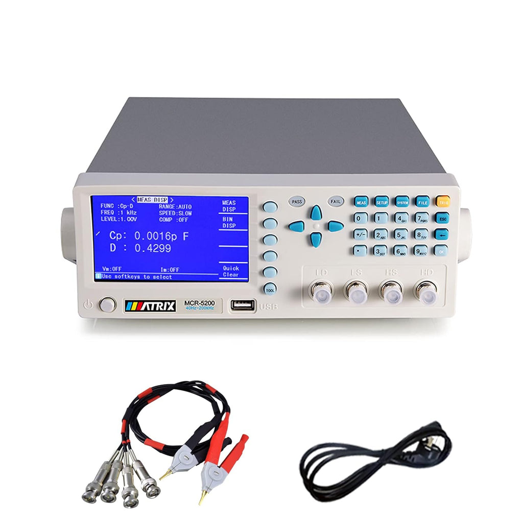 Digital Tester for Capacitance Resistance Inductance Accuracy 0.1% 40Hz-100kHz B729804