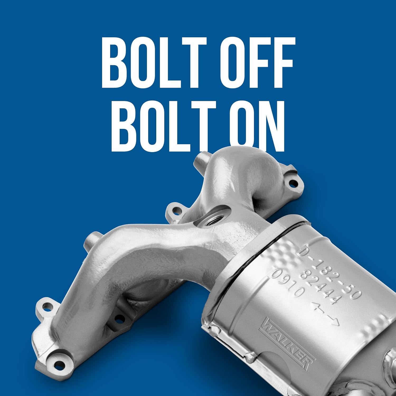 Catalytic Converter with Integrated Exhaust Manifold M522