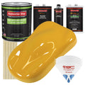 Corvette Yellow Urethane Basecoat Clearcoat Car Paint Complete Gallon Kit P954110