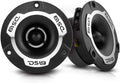 Aluminum Super Bullet Tweeter 1.5" VC 500W Max, 250W RMS, 4 Ohms with Built in Crossover, Pack of 2 Z304362