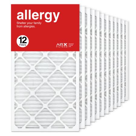 16x30x1 MERV 11 Pleated Air Filter 12-Pack Q2459
