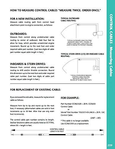 OMC/Volvo Control Cable (18 Feet) E819176