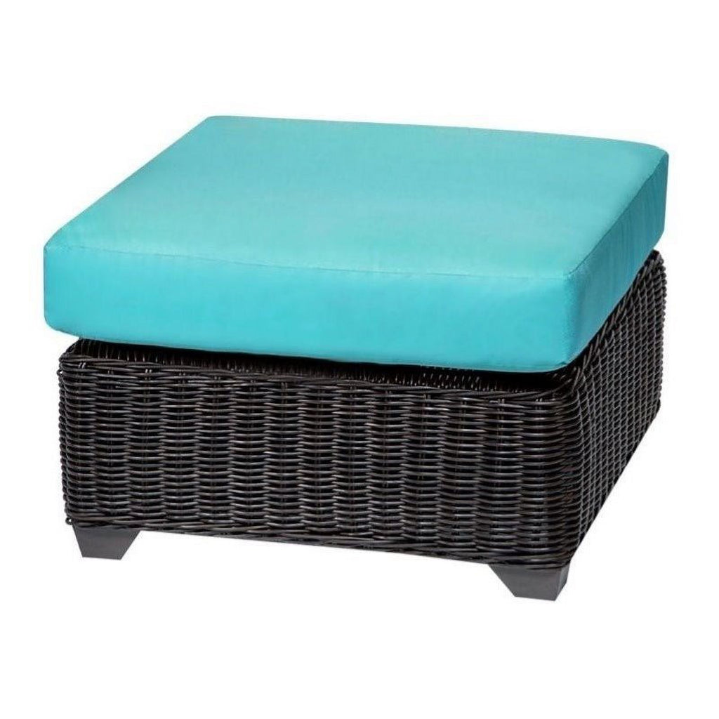 4 Piece Patio Sofa Set with Lounger and Ottoman Q246