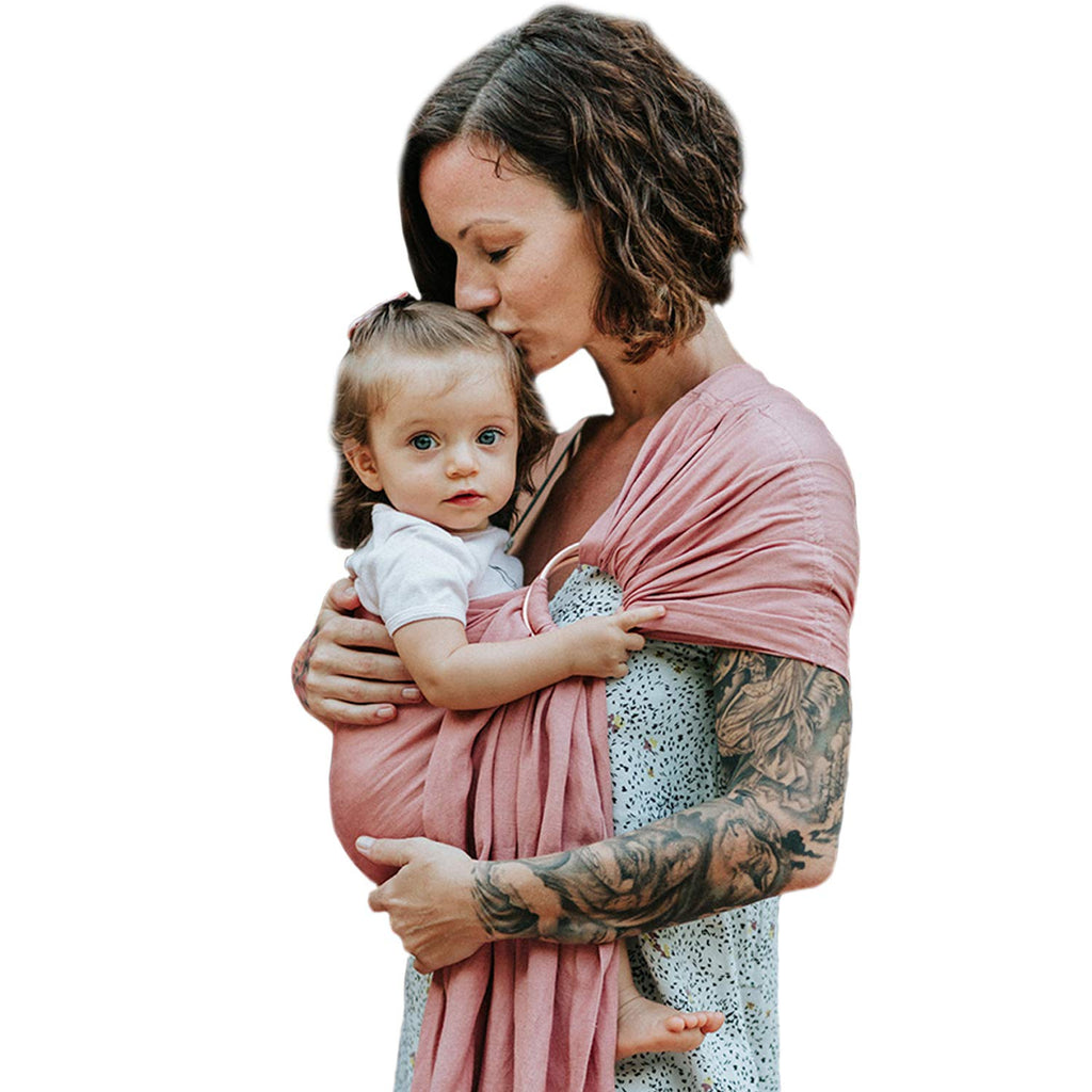 Bamboo and Linen Ring Sling Baby Carrier G960338
