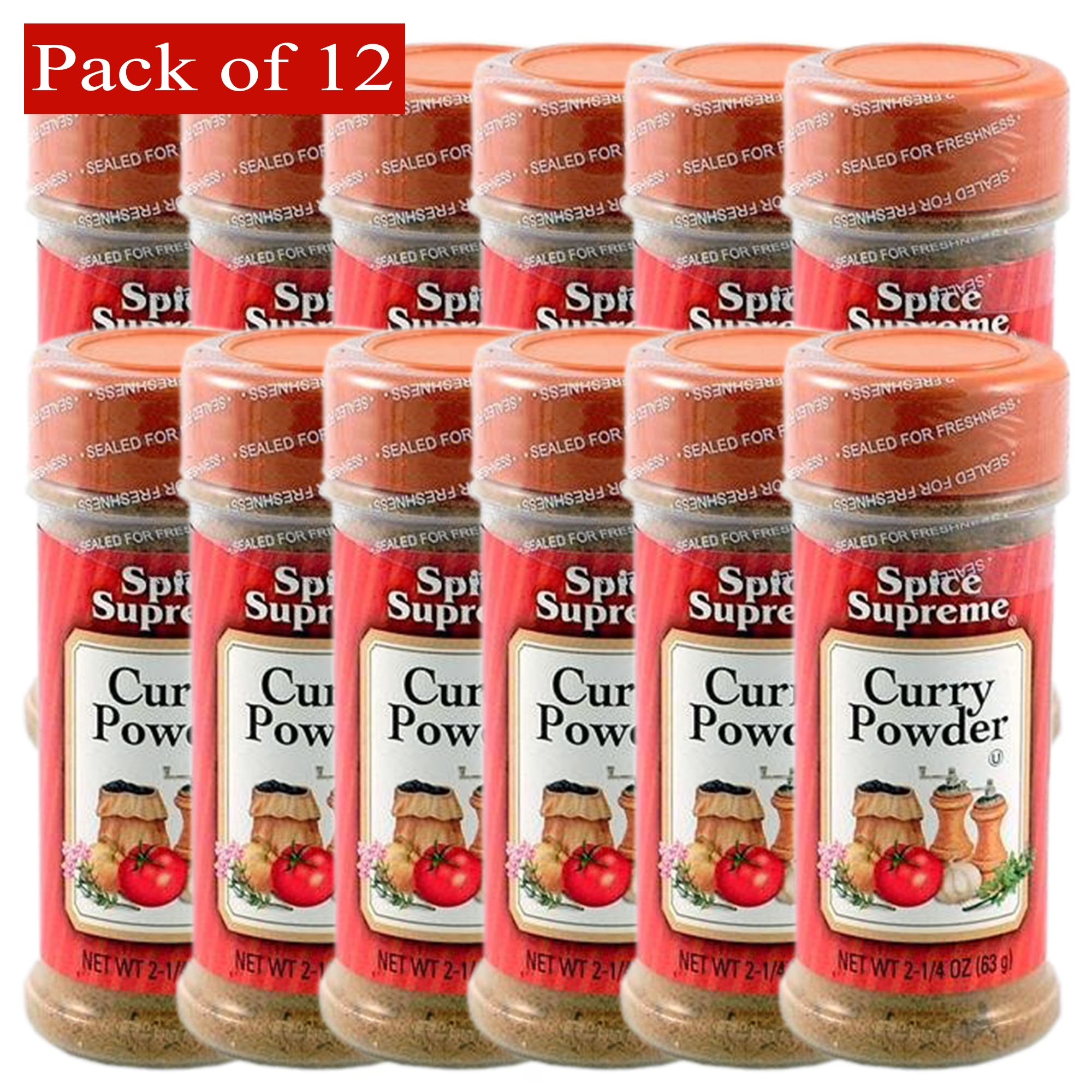 Curry Powder 63g Pack of 12 X81086