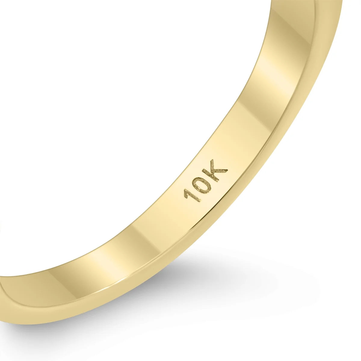 10K Yellow Gold Diamond Solitaire Engagement Ring M817