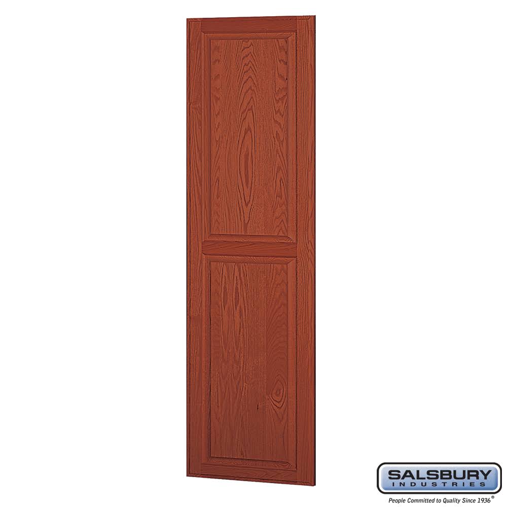 Side Panel for 24 inch Deep Solid Oak Wood Locker J179