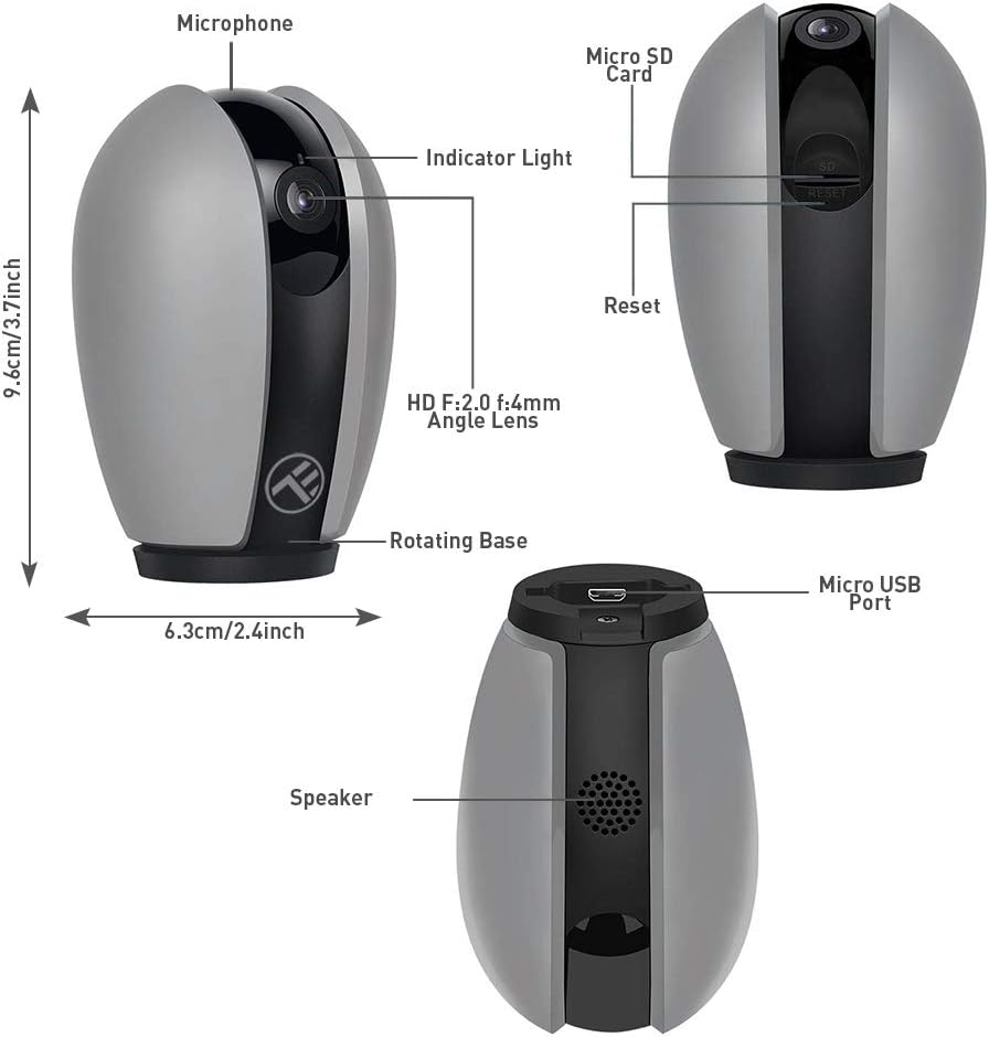 FullHD 1080P Indoor Camera Pack of 2 P3262