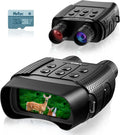 Night Vision Monocular Goggles, Infrared Digital Monocular, HD Photo & Video with 32GB Card, Pack of 2 B25315