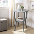 French Grey Accent Table F456