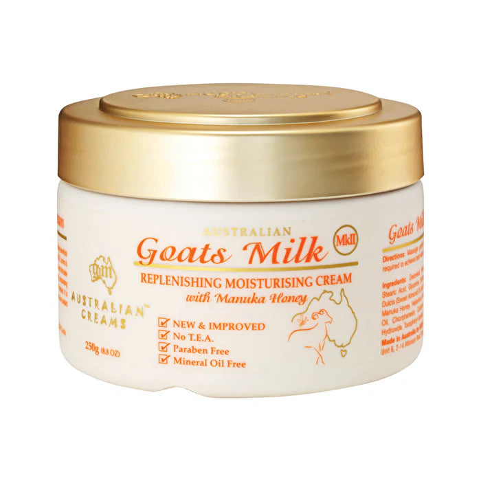 Goats Milk Replenishing Moisturising Cream with Manuka Honey 250g K51040