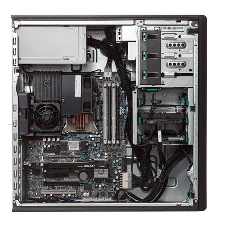 HP Z420 Workstation E5-2640 Six Core 2.5Ghz 64GB 2TB Q4000 Win 10 L6219
