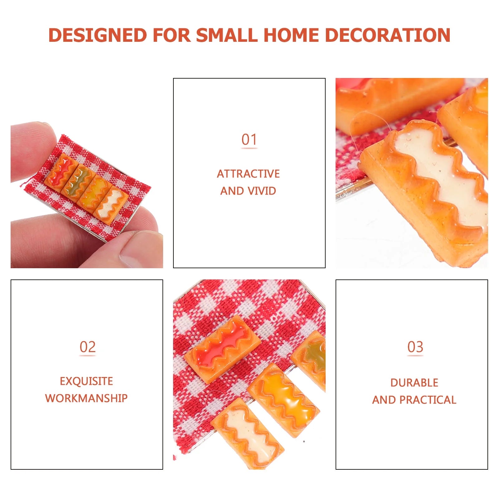 Miniature Dollhouse Cookie Pack Toy N108365