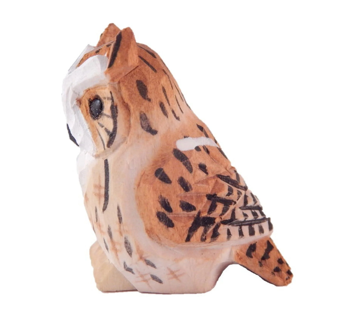 Wooden Owl Figurine X377103