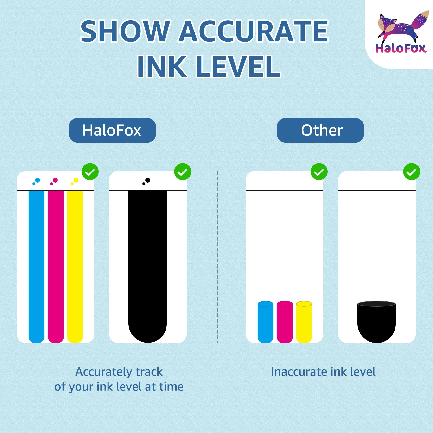 8 Packs 212XL Ink Cartridges for Epson Printer H105319