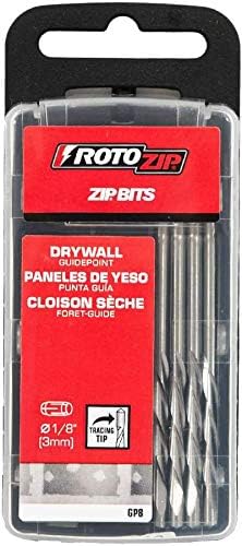 1/8" Guide Point Drywall Router Bits (80-Pack) M18280